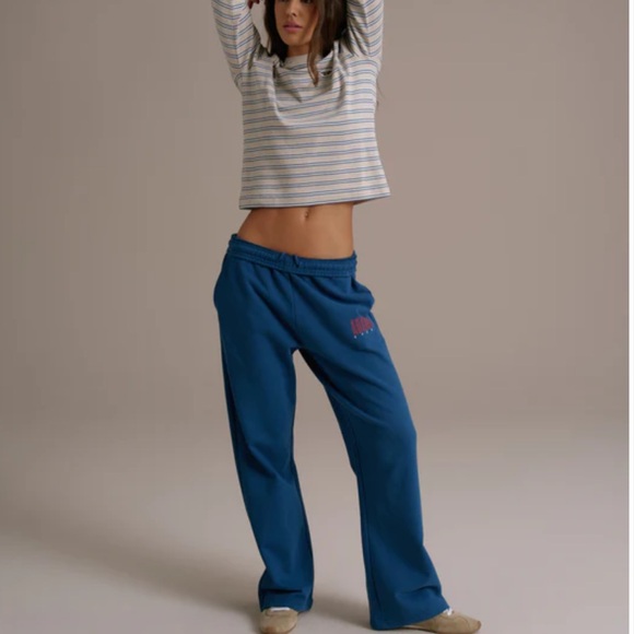 Adanola Pants - Adanola Sport Horizon Straight Leg Sweatpants